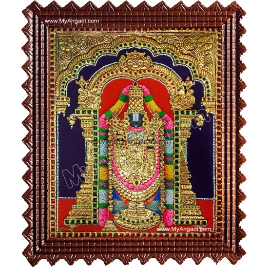 Tirupathi Balaji Tanjore Painting