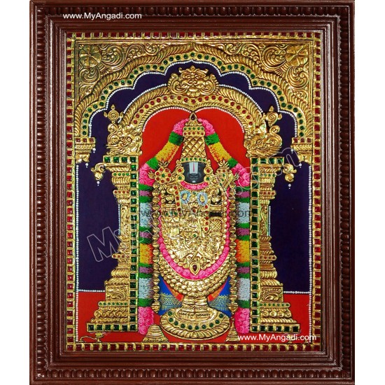 Tirupathi Balaji Tanjore Painting Tirupathi Balaji Tanjore Painting