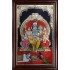 Shiva, Parvathi, Ganesha and Murugan Tanjore Painting