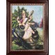 Ravi Varma Saraswathi Tanjore Painting