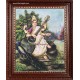 Ravi Varma Saraswathi Tanjore Painting