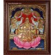 Gaja Lakshmi Tanjore Painting, Gajalakshmi Tanjore Painting