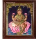 Lotus Dhana Lakshmi Tanjore Painting, Dhanalakshmi Tanjore Painting