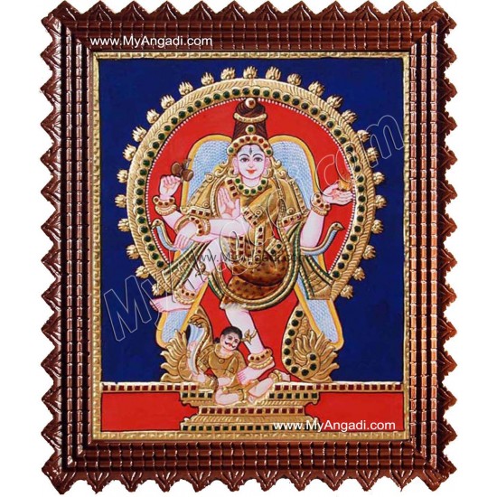 Natarajar Tanjore Painting, Nataraja Tanjore Painting