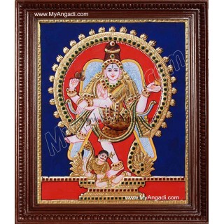 Natarajar Tanjore Painting, Nataraja Tanjore Painting