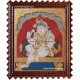 Antique Chair Krishna Tanjore Painting, Krishna Tanjore Painting