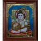 Butter Krishna Tanjore Painting, Baby Krishna Tanjore Painting