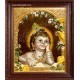 Child Krishna Tanjore Painting, Baby Krishna Tanjore Painting