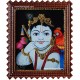 Face Krishna Tanjore Painting, Krishna Tanjore Painting