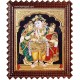 Krishna Bama Rukmani Tanjore Painting, Krishna Tanjore Painting