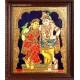 Rukmani Krishna Tanjore Painting, Krishna Tanjore Painting