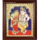 Rukmani Krishna Tanjore Painting, Krishna Tanjore Painting