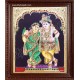 Rukmani Krishna Tanjore Painting, Krishna Tanjore Painting