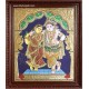 Rukmani Krishna Tanjore Painting, Krishna Tanjore Painting