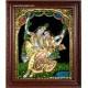 Swinging Radha Krishna Tanjore Painting, Krishna Tanjore Painting