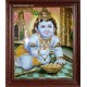 Taval Krishna Tanjore Painting, Krishna Tanjore Painting