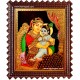 Yasodha Krishna Mother Tanjore Painting, Krishna Tanjore Painting