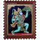 Hanuman With Sanjeevi Malai Tanjore Painting, Anchaneyar Tanjore Painting