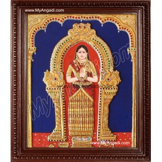 Akkamal Tanjore Painting, Amman Tanjore Painting