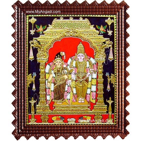 Aandal Tanjore Painting, Andal Tanjore Painting