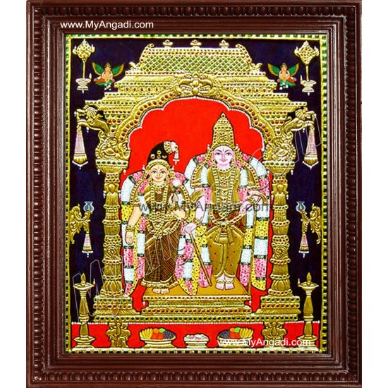 Aandal Tanjore Painting, Andal Tanjore Painting