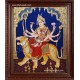 Mahishasura Mardhini Tanjore Painting, Amman Tanjore Painting