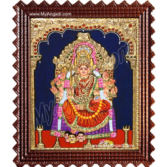 Samayapuram Mariyamman1 Tanjore Painting, Amman Tanjore Painting Samayapuram Mariyamman1 Tanjore Painting, Amman Tanjore Painting