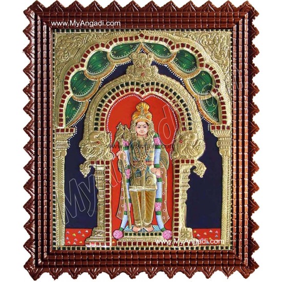 Murugan Tanjore Painting, Murugar Tanjore Painting Murugan Tanjore Painting, Murugar Tanjore Painting