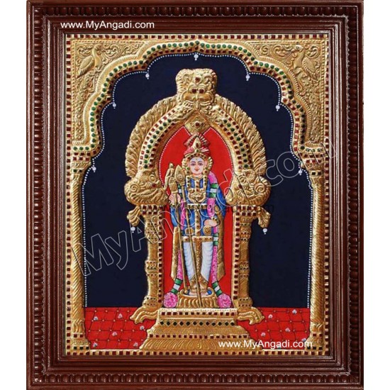 Murugan Tanjore Painting, Murugar Tanjore Painting