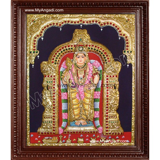 Murugan Tanjore Painting, Murugar Tanjore Painting