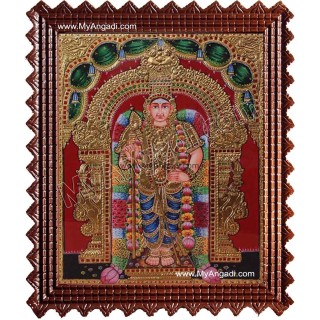 Murugan Tanjore Painting, Murugar Tanjore Painting