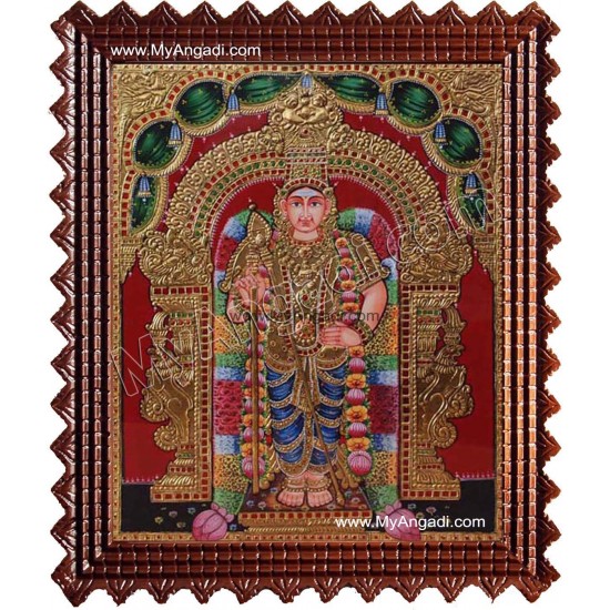 Murugan Tanjore Painting, Murugar Tanjore Painting