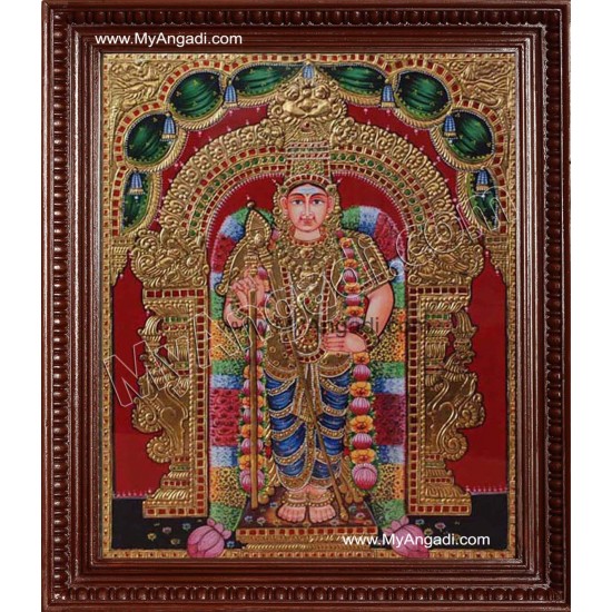 Murugan Tanjore Painting, Murugar Tanjore Painting