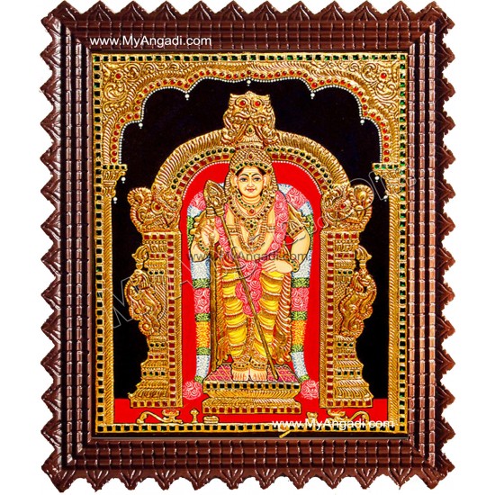 Murugan Tanjore Painting, Murugar Tanjore Painting