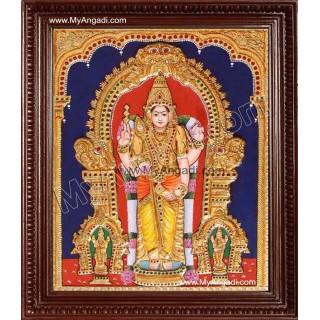 Thiruchendhur Murugan Tanjore Painting, Murugar Tanjore Painting