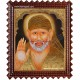 Shiridi Sai Baba Tanjore Painting, Saint Tanjore Painting Shiridi Sai Baba Tanjore Painting, Saint Tanjore Painting