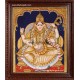 Saraswathi Tanjore Painting, Traditional Saraswathi Tanjore Painting