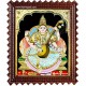 Saraswathi Tanjore Painting, Traditional Saraswathi Tanjore Painting