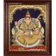 Saraswathi Tanjore Painting, Traditional Saraswathi Tanjore Painting