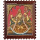 Antique Saraswathi Tanjore Painting, Traditional Saraswathi Tanjore Painting