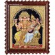 Brahma Saraswathi Tanjore Painting, Traditional Saraswathi Tanjore Painting