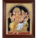 Brahma Saraswathi Tanjore Painting, Traditional Saraswathi Tanjore Painting Brahma Saraswathi Tanjore Painting, Traditional Saraswathi Tanjore Painting