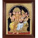 Brahma Saraswathi Tanjore Painting, Traditional Saraswathi Tanjore Painting