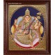 Oval Saraswathi Tanjore Painting, Traditional Saraswathi Tanjore Painting