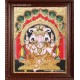 Panchamuga Ganesha Tanjore Painting, Ganesha Tanjore Painting