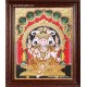 Panchamuga Ganesha Tanjore Painting, Ganesha Tanjore Painting