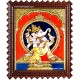 Dancing Ganesha Tanjore Painting, Ganesha Tanjore Painting