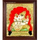 Side Face Ganesha Tanjore Painting, Ganesha Tanjore Painting Side Face Ganesha Tanjore Painting, Ganesha Tanjore Painting