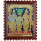 Sivan Paarvathi Thirumanam Tanjore Painting, Girija Kalyanam Tanjore Painting