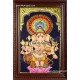 Kan Drishti Ganesha Tanjore Painting, Ganesha Tanjore Painting